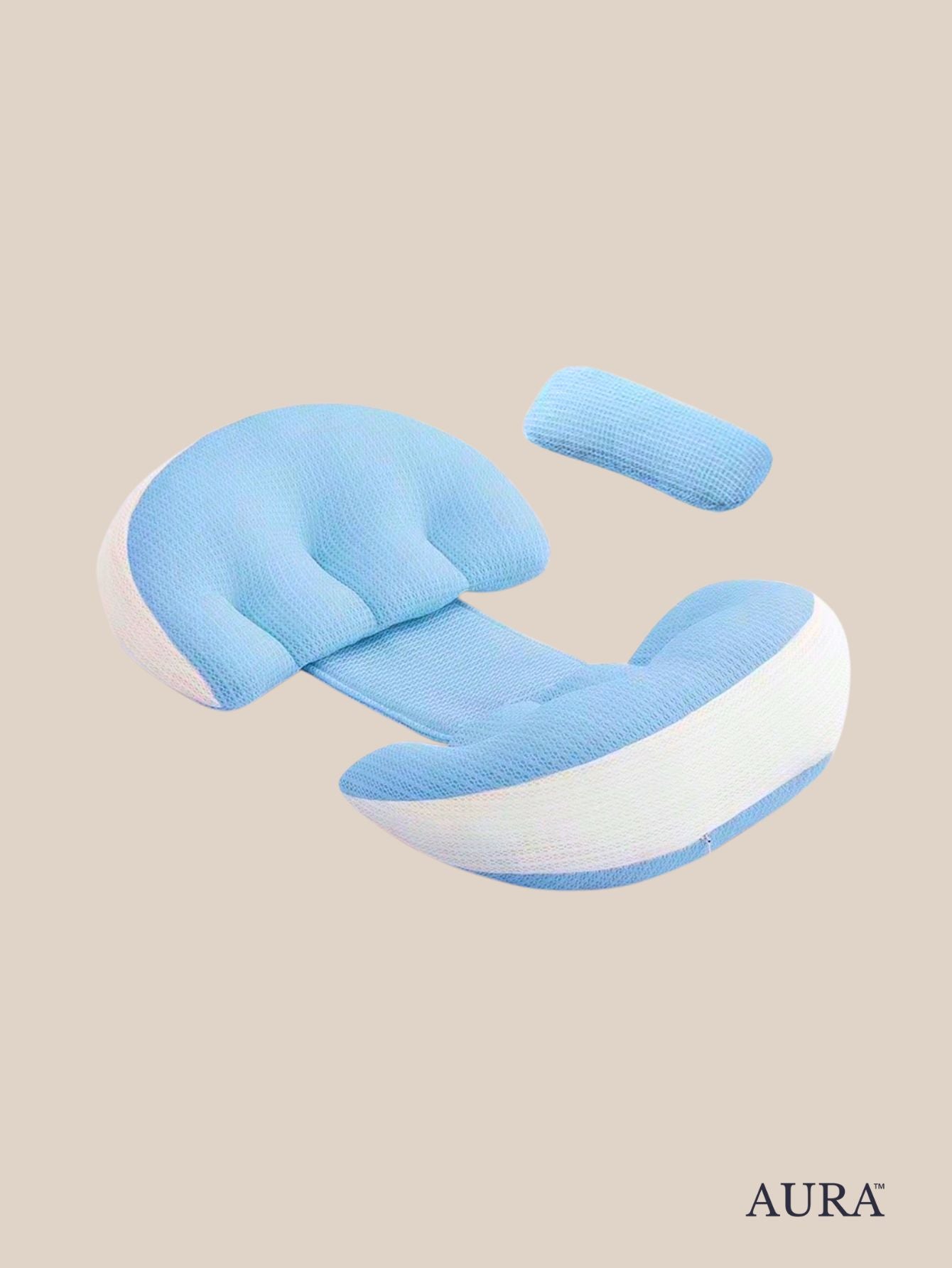 Aura™ Cozy Belly Pillow — for Deeper, Dreamier Rest
