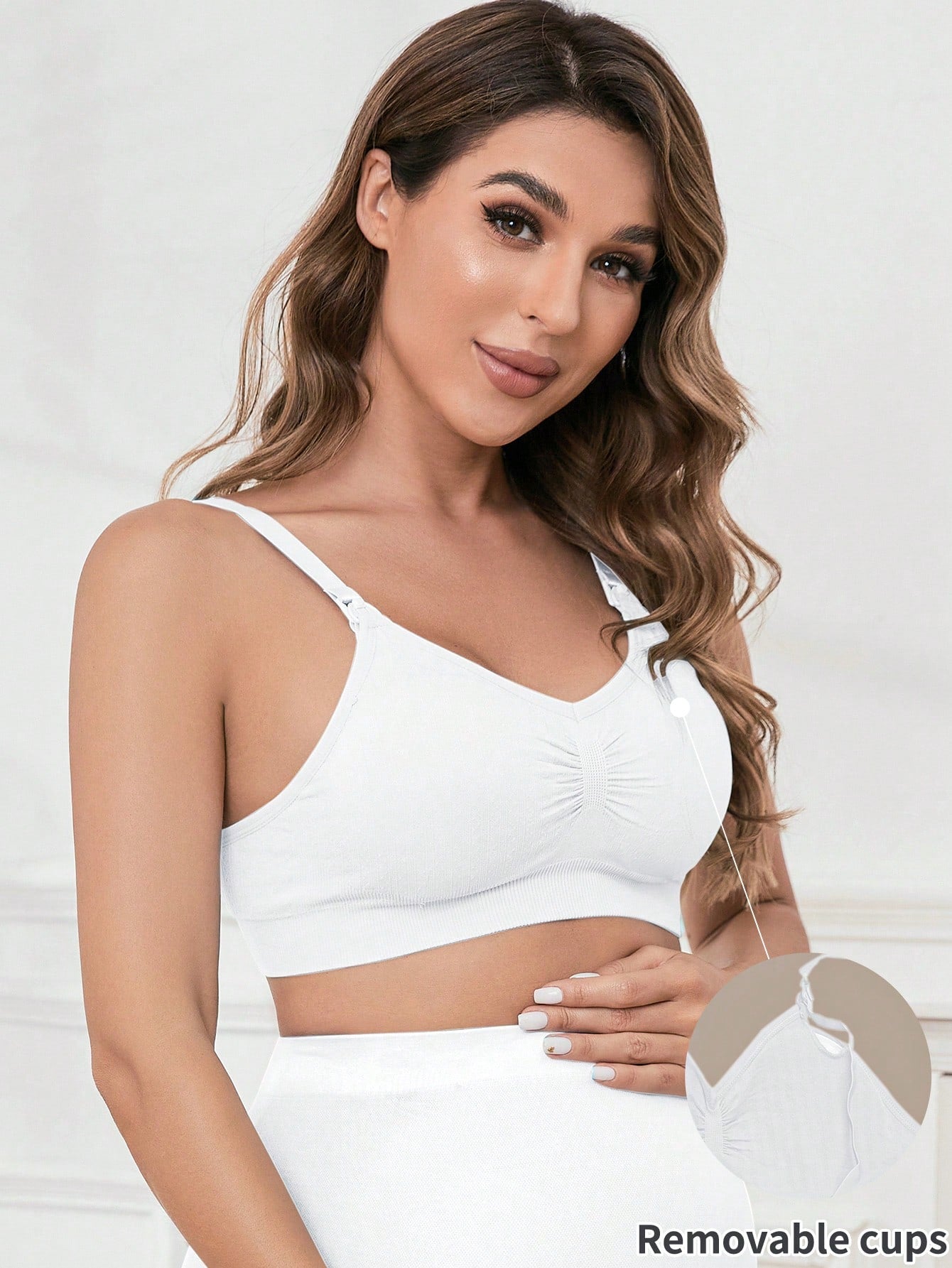 AURA™ Ruched Maternity Bra