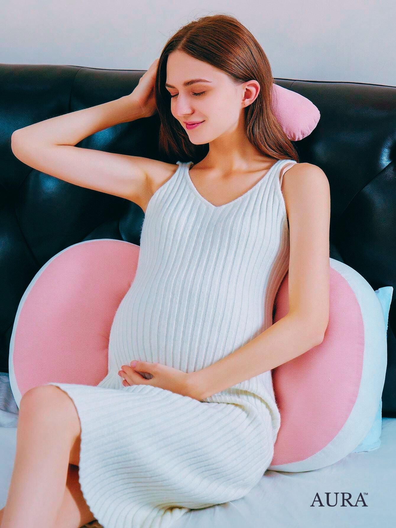 Aura™ Cozy Belly Pillow — for Deeper, Dreamier Rest