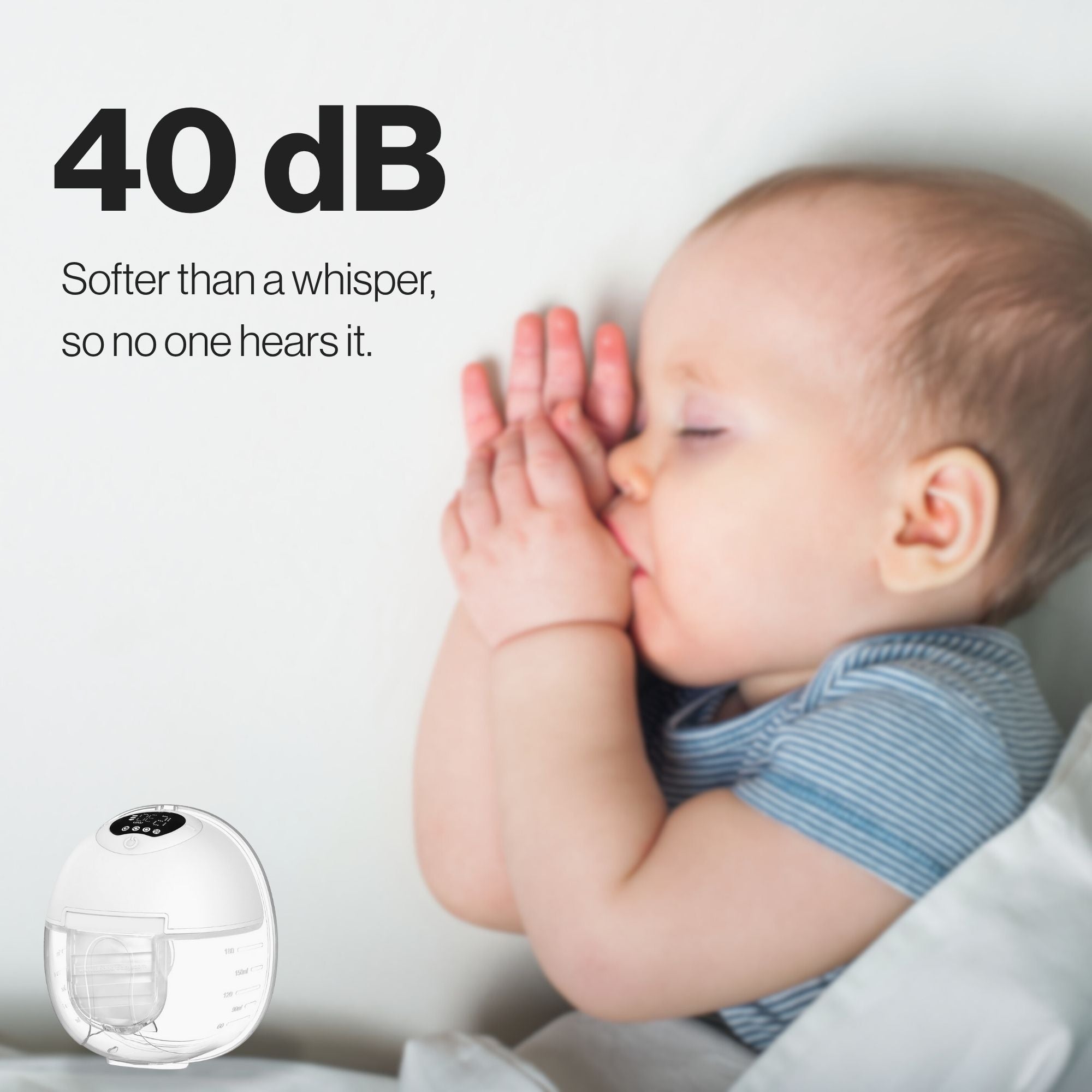 Wearable Hands-Free S39 Electric Breast Pump