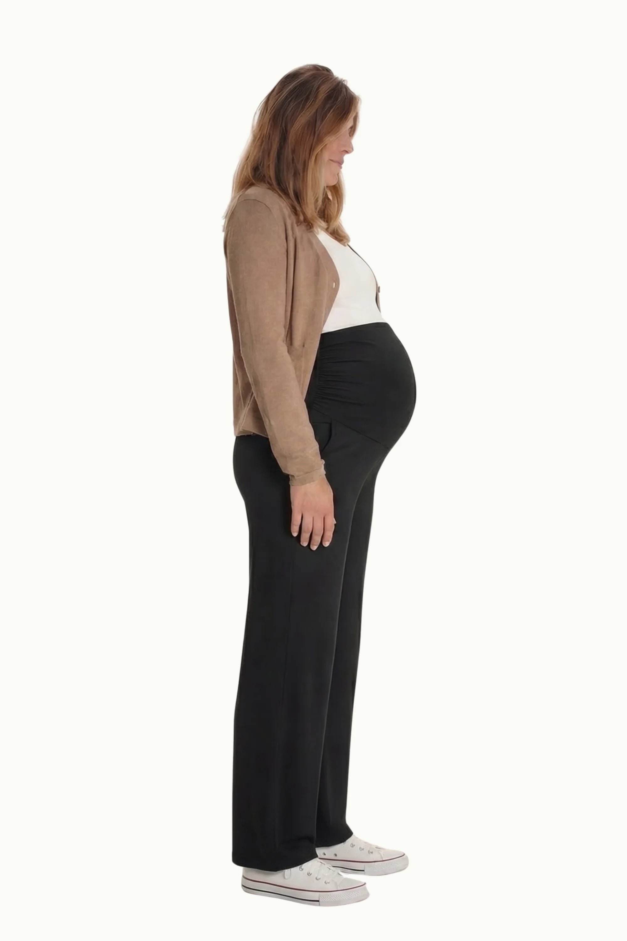 Aura Maternity Wide-Leg Pants