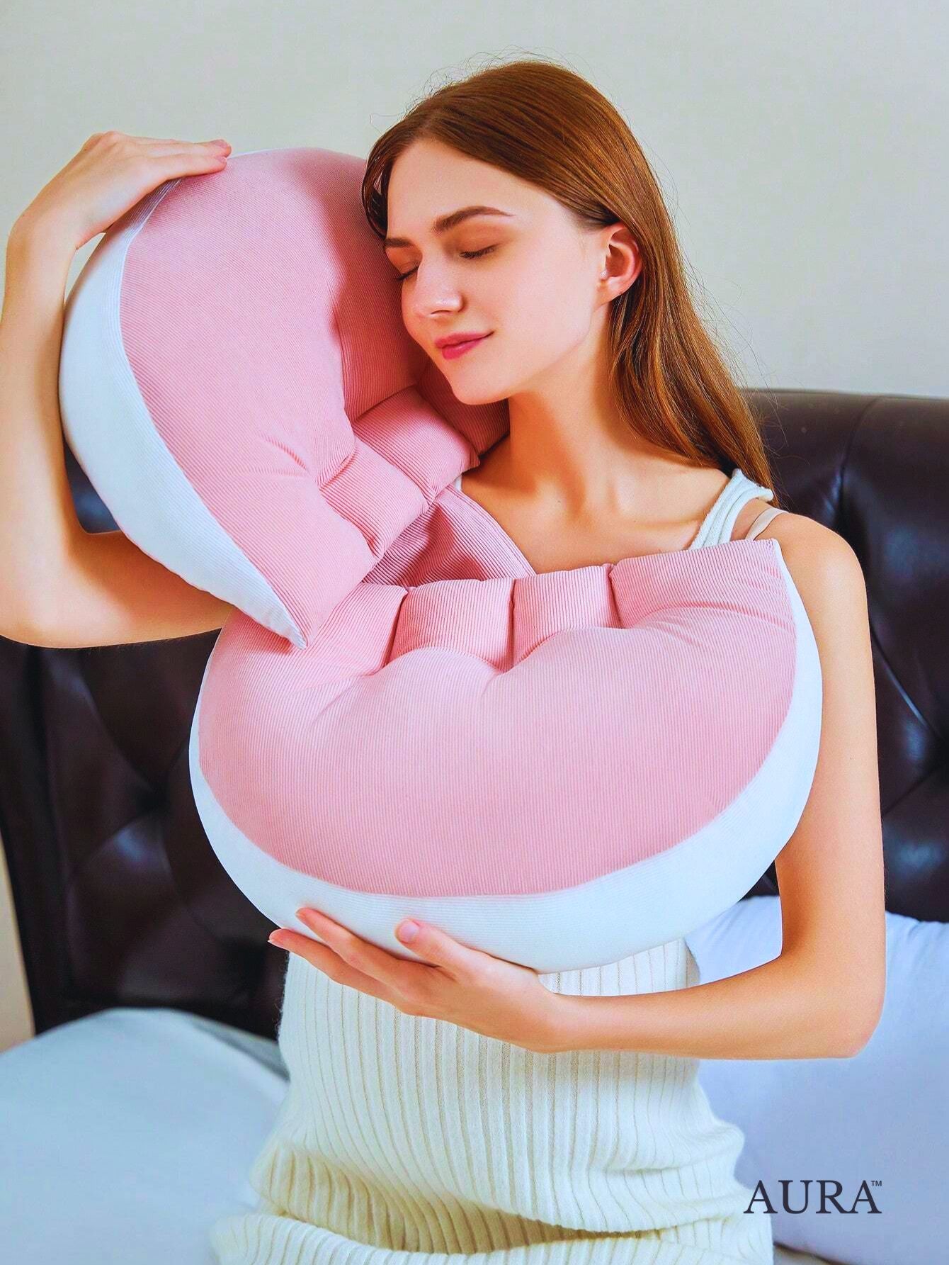 Aura™ Cozy Belly Pillow — for Deeper, Dreamier Rest