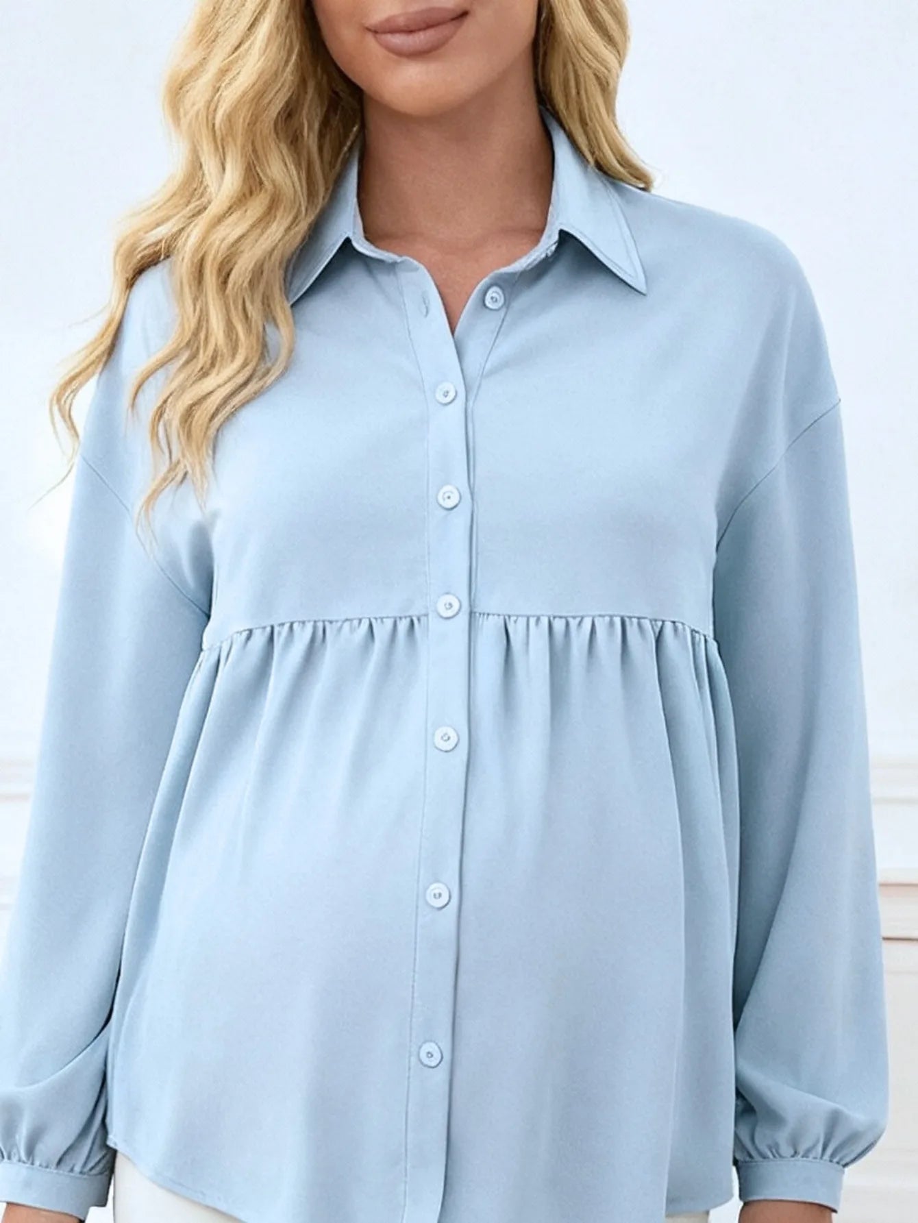 Flowy Maternity Blouse