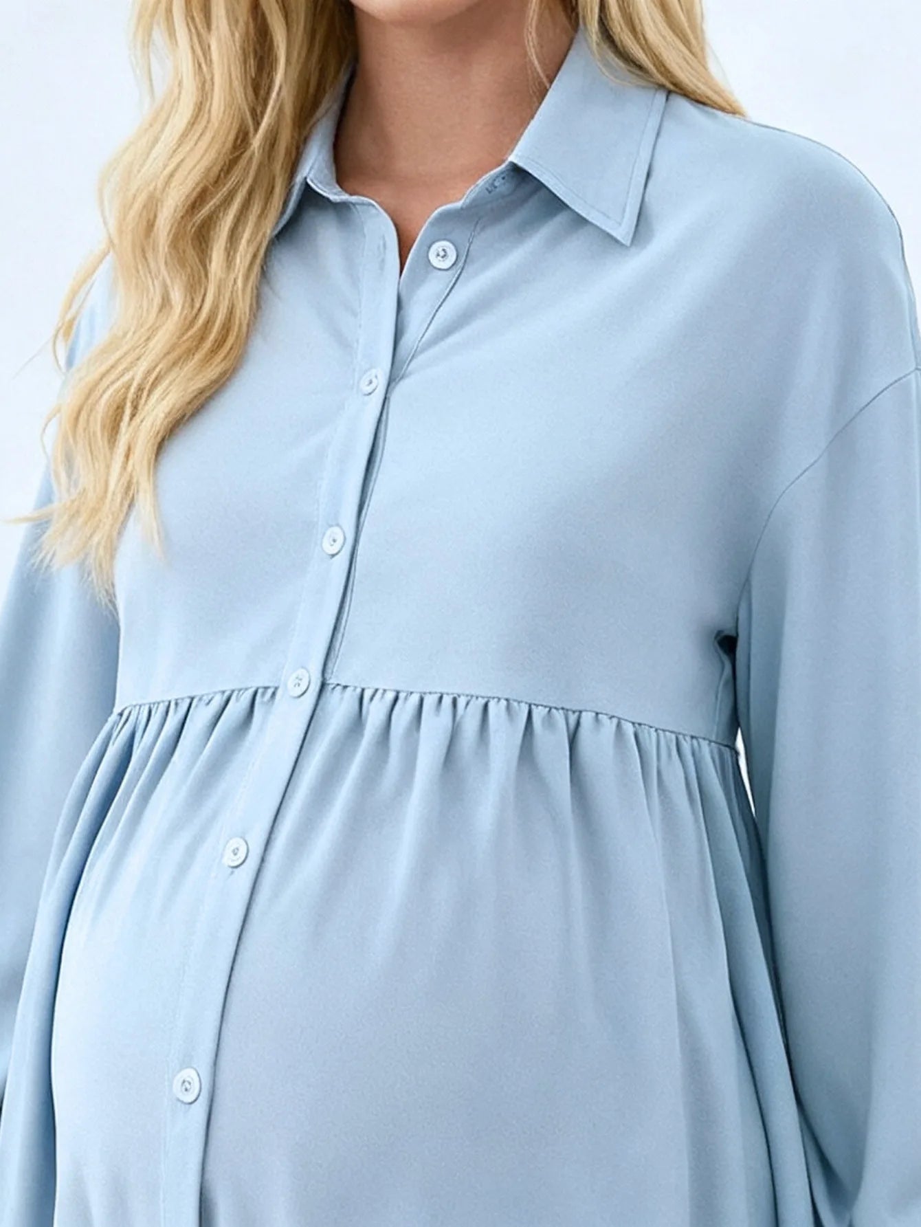 Flowy Maternity Blouse