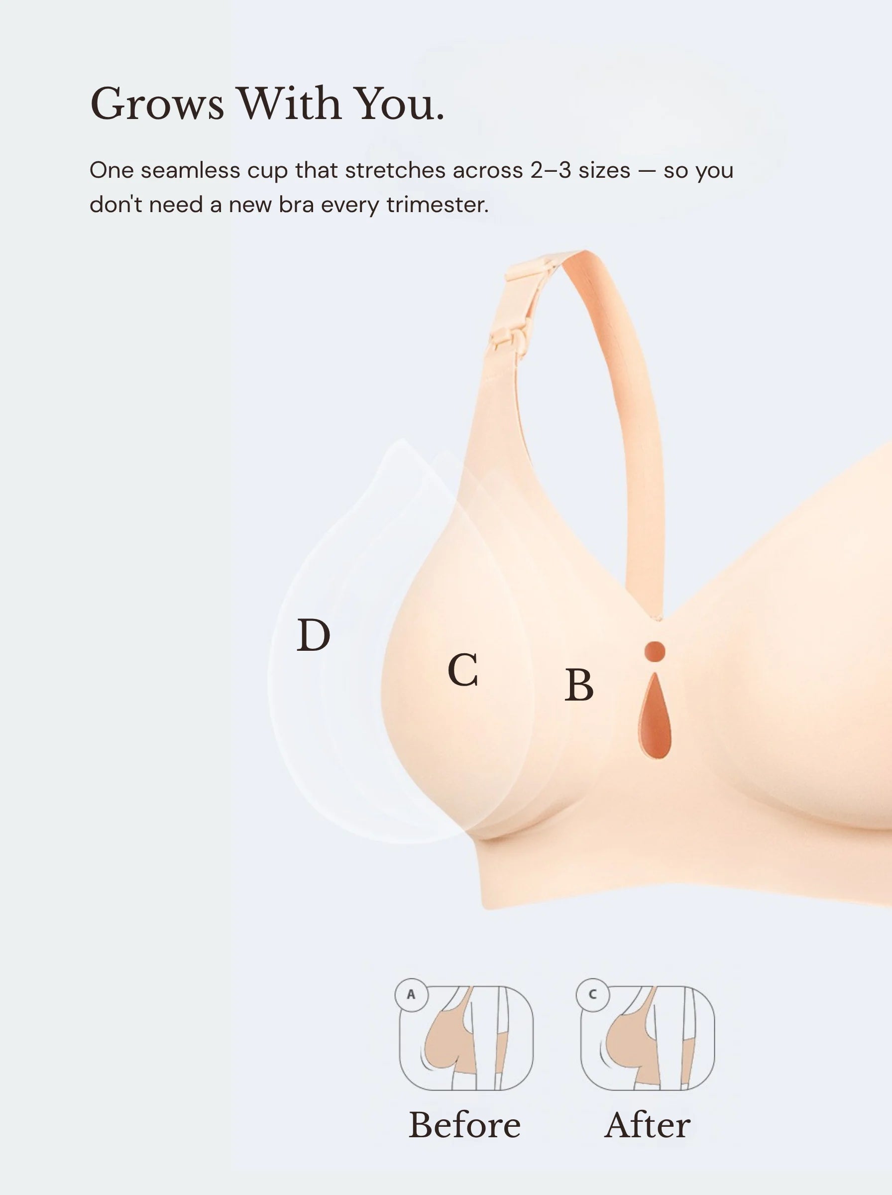 AURA™ Ultra-Soft Nursing Bra