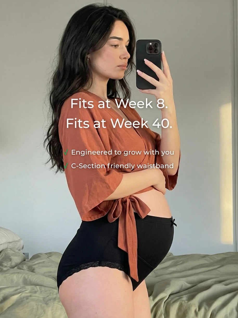 Aura™ Ultra-Soft Maternity Support Panties