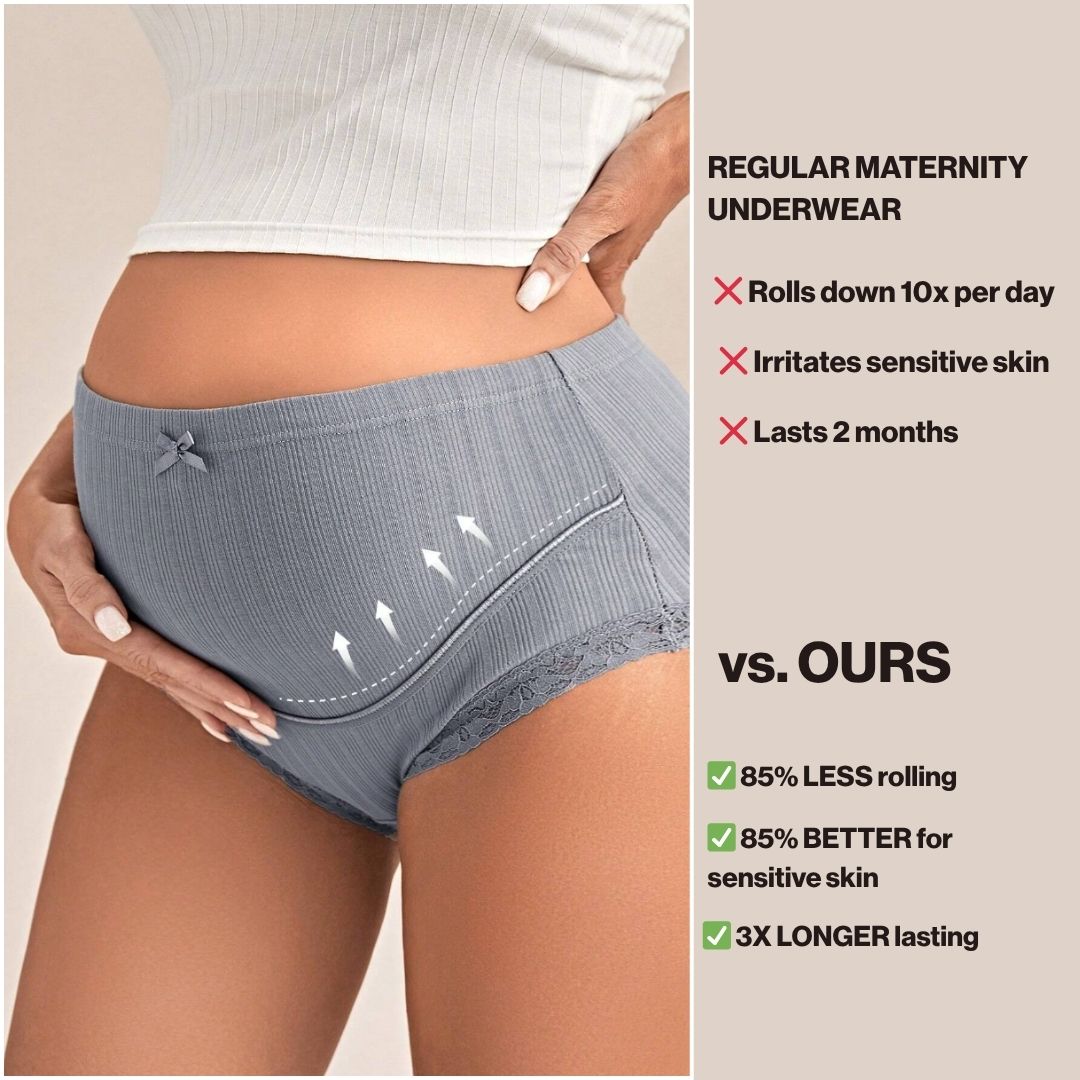 Aura™ Ultra-Soft Maternity Support Panties
