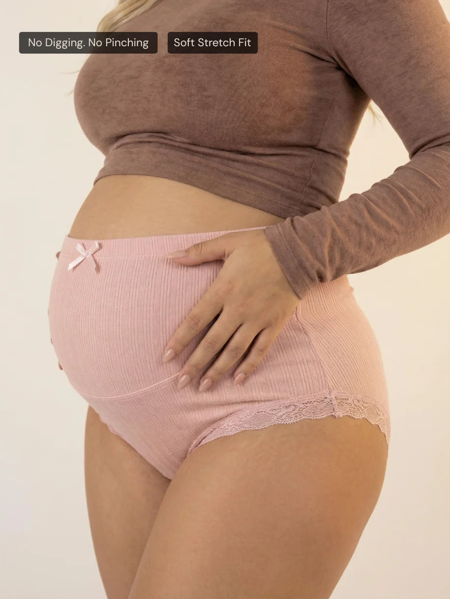 Aura™ Ultra-Soft Maternity Support Panties
