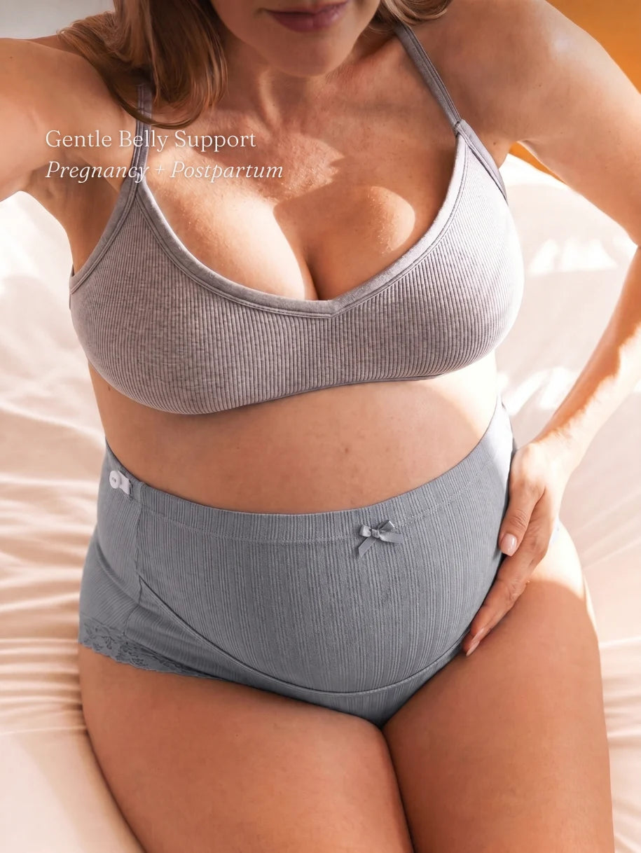 Aura™ Ultra-Soft Maternity Support Panties
