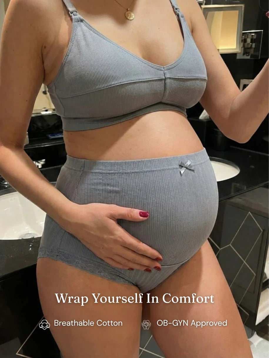 Aura™ Ultra-Soft Maternity Support Panties