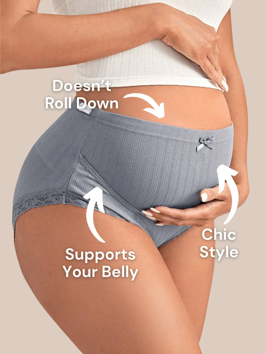 Aura™ Ultra-Soft Maternity Support Panties