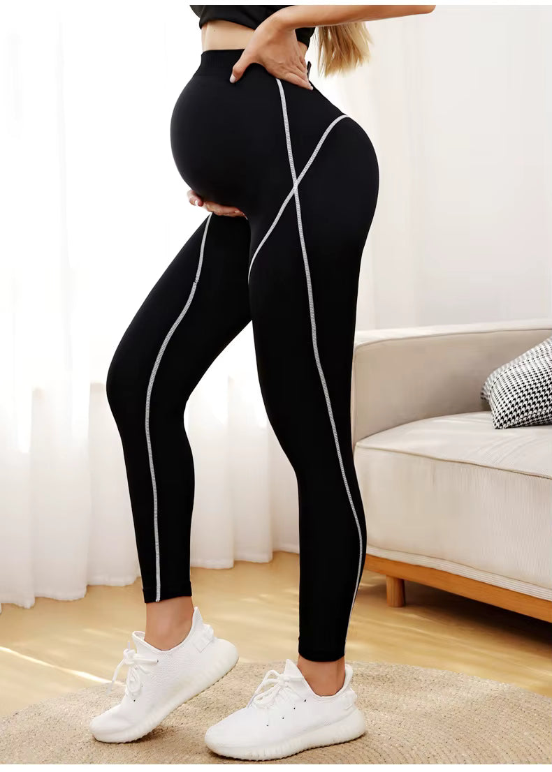 AURA™ Seamless Bump-Support Leggings