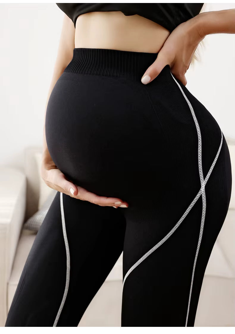 AURA™ Seamless Bump-Support Leggings