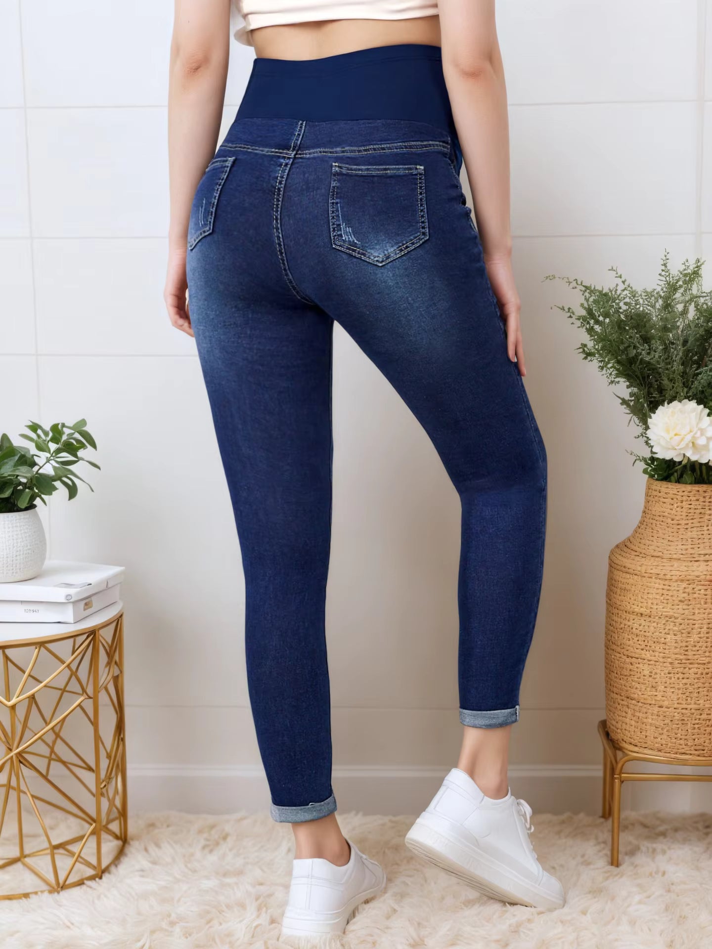 The Everyday Jeans — Over-Bump Maternity Jeans