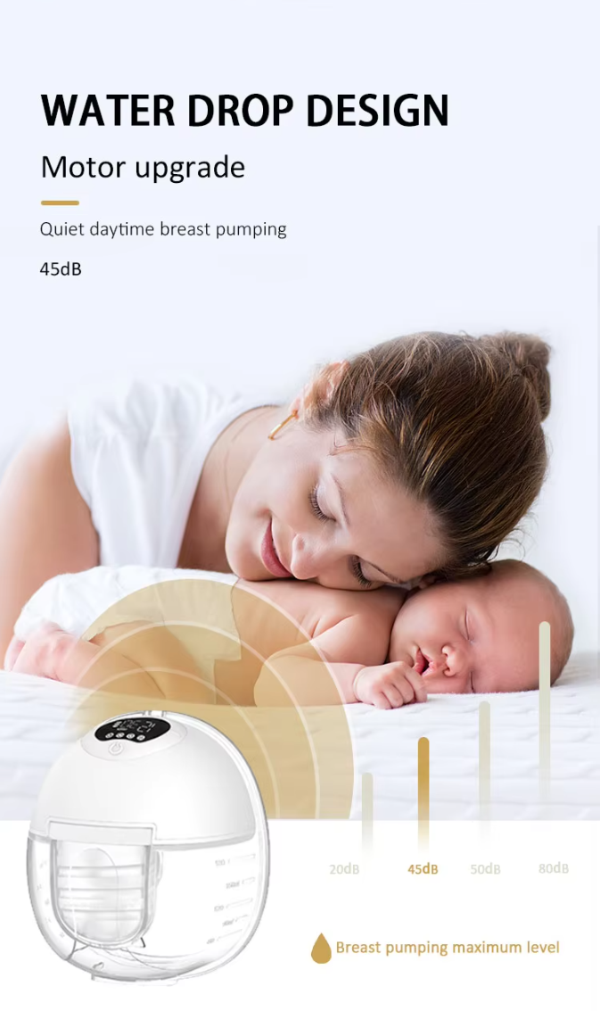 Wearable Hands-Free S39 Electric Breast Pump