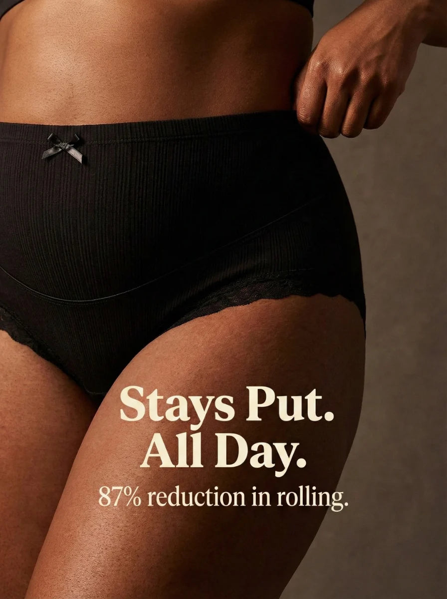 Aura™ Ultra-Soft Maternity Support Panties