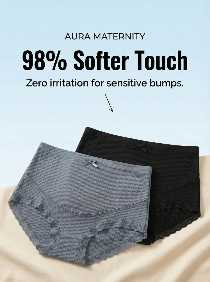 Aura™ Ultra-Soft Maternity Support Panties