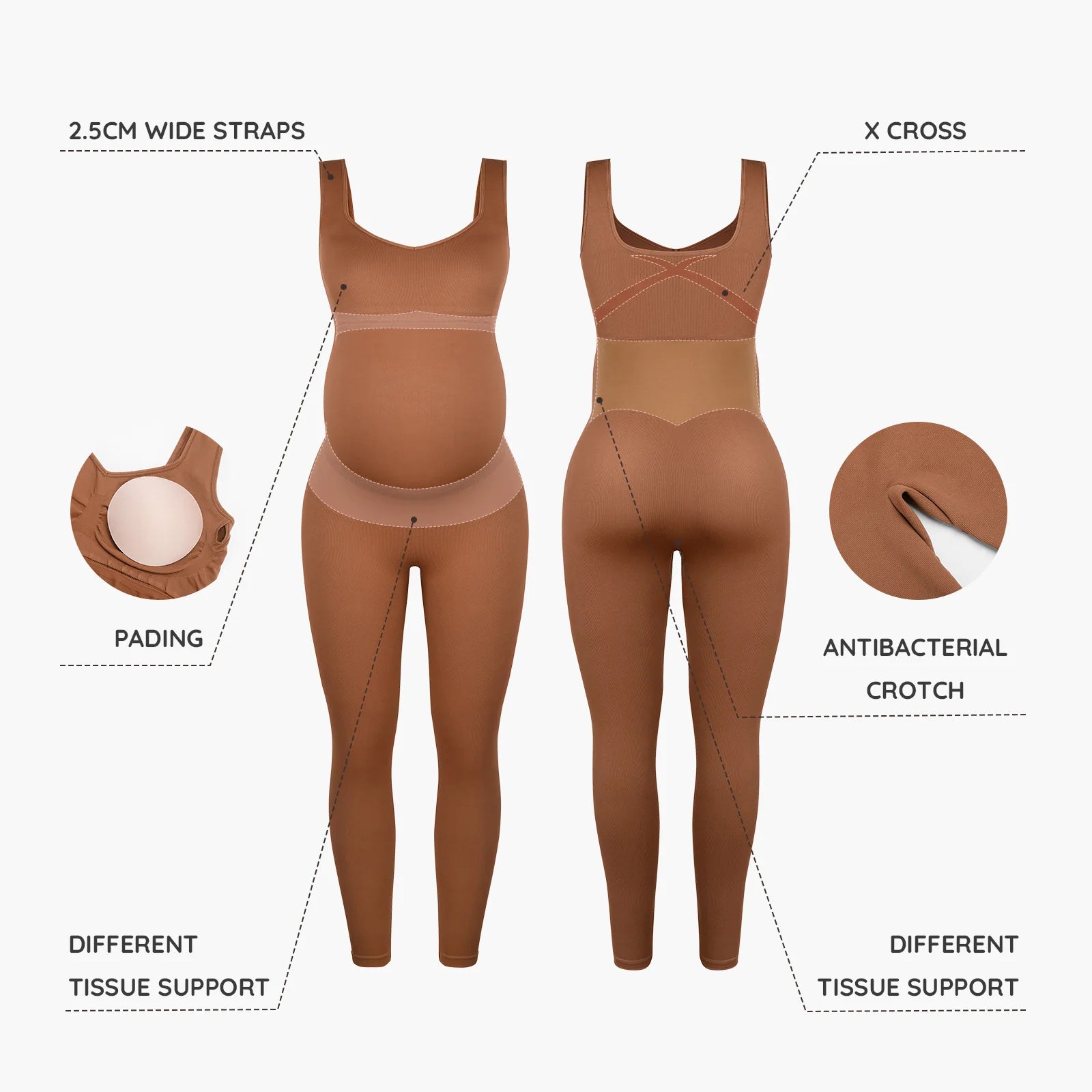 Aura™ Seamless Full-Body Support Jumpsuit