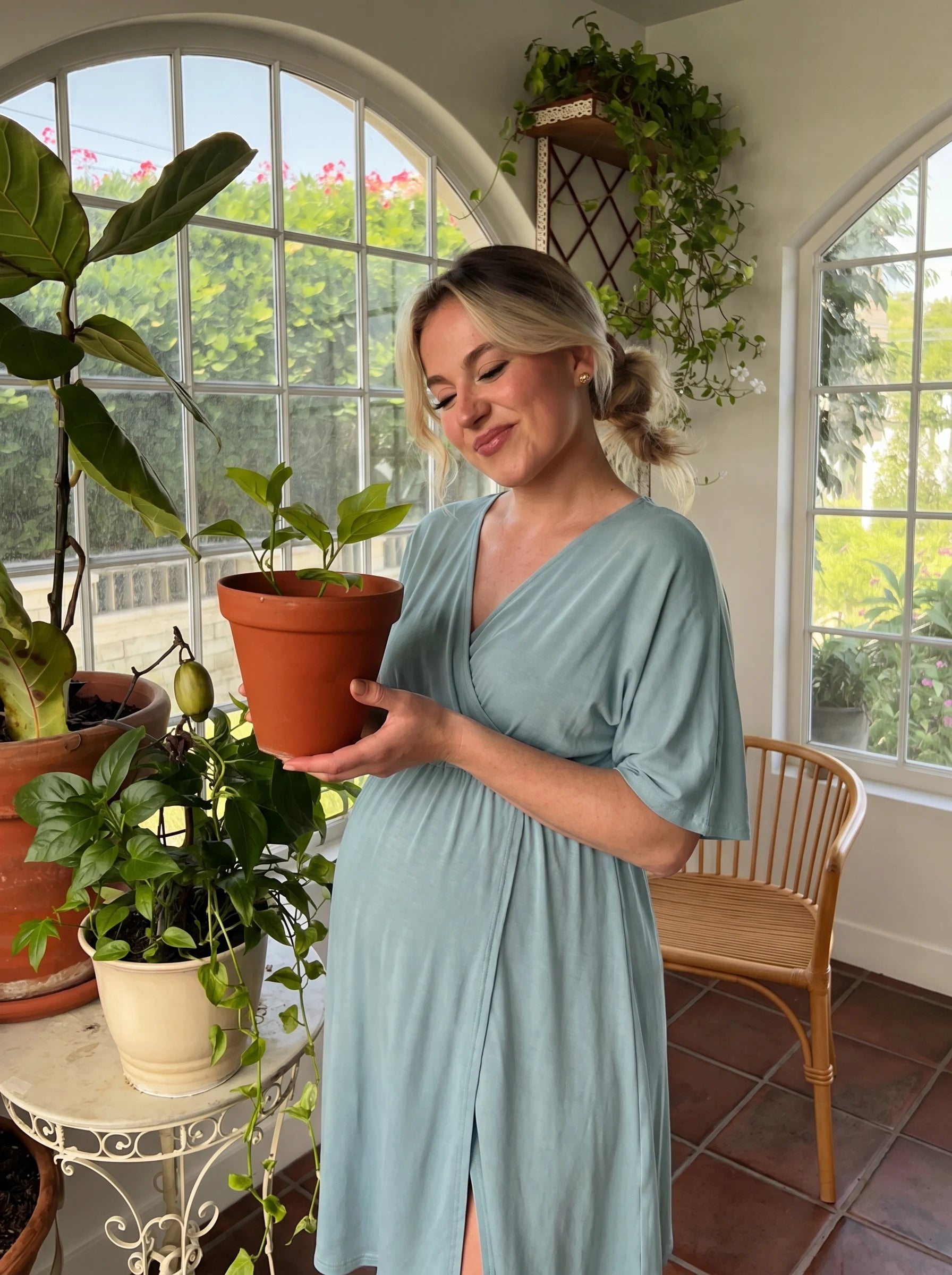 AURA™ 3-in-1 Maternity Nursing Dress & Hospital Gown